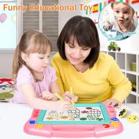 Tablero De Dibujo Magnético Para Niños Con Bolas Y Lápiz Juguete Educativo Montessori Regalo Tablero De Borrado Grande - details 8