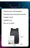 Mochila Inteligente LED 15.6 Pulgadas Para Negocios Y Viajes Con Pantalla Mochila Multimedia Para Hombres Y Mujeres Estilo Moderno - details 8