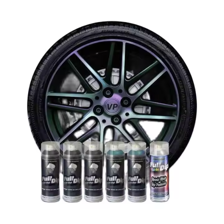 AutoFullCar - PACK SPRAYS FULL DIP - ABSOLUTE CAMALEON PROTECCION MATE CON BASE NEGRA - 400ml Unidad - 1