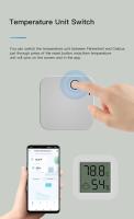 Sensor De Temperatura Y Humedad Bluetooth Tuya Con Pantalla LCD Mini Higrómetro Inteligente Control Remoto Por App Para El Hogar - details 5