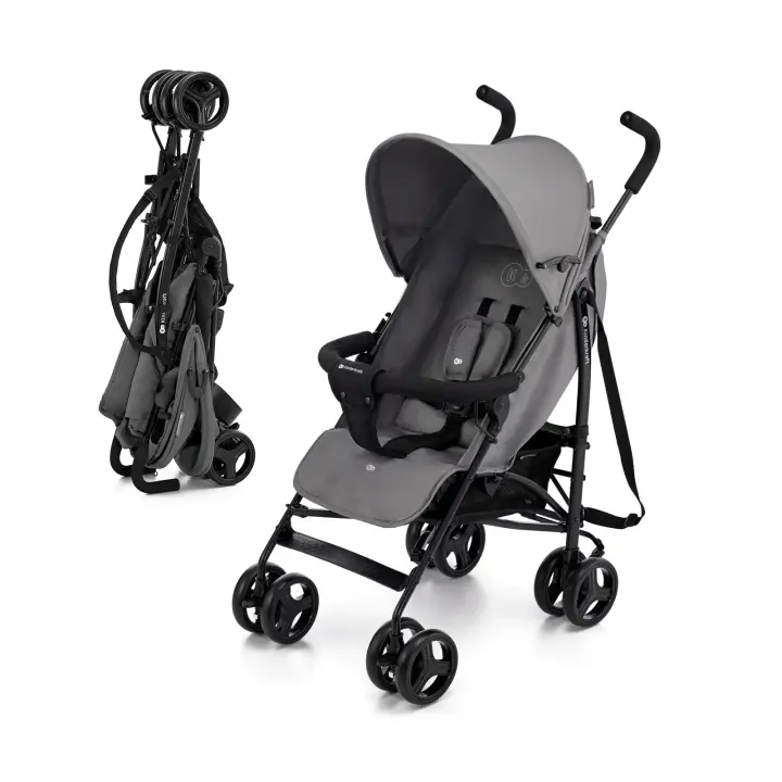 Silla de Paseo bebé super ligera y compacta TIK de Kinderkraft, Reclinable, Plegable, Posición Tumbada - 6,5kg, Material Impermeable - 1