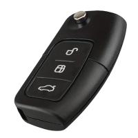 Carcasa De Llave Blank Para Coche Ford Focus Fiesta C-Max 3 Botones Flip Plegable Cubierta Para Claves Sin Programar - details 0