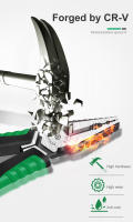Alicates De Combinación LAOA CR-V Alicate Diagonal Nariz Larga Cortador De Alambre Alicate Lateral Tijeras De Cable Herramientas Profesionales Para Electricianos - details 5