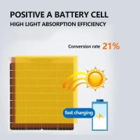 Panel Solar Plegable 70/40W 5V USB Cargador Portátil Impermeable Para Teléfono Móvil Accesorios De Camping Power Bank - details 7