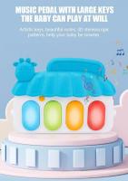 Juego De Actividades Para Bebés Con Piano Y Pedal De Fitness Para Crawlizón Alfombra Educativa Para Niños De 0 a 36 Meses Regalos De Cumpleaños - details 6