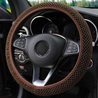 Cubierta De Volante De Coche Transpirable Masajeadora Para Todas Las Estaciones En Malla Negra Accesorio Comfort Para Mujeres - details 7