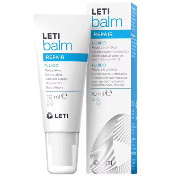 Letibalm Fluido Reparador Nariz Irritada y Labios Secos 10ml - 1