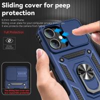 Funda Antigolpes Para iPhone 16 16Pro 16Plus 16Promax Con Protección De Lente Cámara Y Anillo Soporte Compatible Con 15 14 pro Max plus Cubierta Móvil - details 1