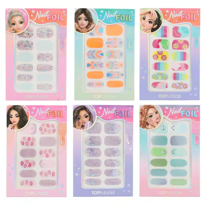 Top Model - 1PC - Láminas para uñas Beauty and Me, 0012065, SE ENVIA 1 PACK AL AZAR, Despeche - 1