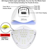 Lámpara de Uñas LED 150W Secador de Gel Profesional UV - details 2