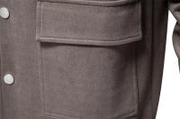 Chaqueta con cuello levantado para hombre, uniforme de béisbol informal, talla europea, ante nuevo, otoño e invierno, 2024 - details 14