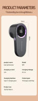 Trimmer De Pelo Portátil Máquina De Afeitado Para Ropa USB Recargable Eliminador De Pelusa Para Suéteres Herramienta De Quita De Bolas De Cabello - details 15