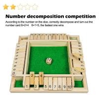 Nuevo Juego De Dados De Madera Para 4 Jugadores Juego De Tablero Para Interacción Padres-Hijos Entretenimiento Familiar - details 4