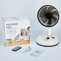 Ventilador Plegable de Viaje de 8 Pulgadas con Mando a Distancia - Ventilador Portátil de Pie Ultraportátil, Ideal para Hogar, Oficina y Camping. 3 Velocidades, Batería Recargable de 7200 mAh, Oscilación Automática y Funcionalidad de Mesa con Base Ultrasi - details 11