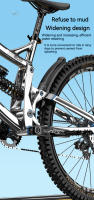 Fijación De Parachoques De Bicicleta Shell Duro 1/2PCS Guardabarros Delantero Y Trasero Para Neumáticos Y Ruedas MTB Accesorios De Ciclismo - details 3