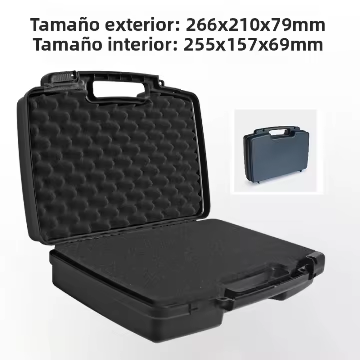 Estuche De Herramientas Duradero Con Espuma De Seguridad Resistente a Impactos Estuche De Transporte Para Instrumentos Y Cámara - 1