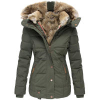 Chaqueta de franela polar de otoño para Mujer, camisas casuales a Cuadros con botones, Abrigo de manga Larga - details 5