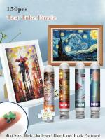 Rompecabezas De Viaje Mini Test Tube 150pcs Juego De Lógica Para Adultos Y Niños Regalo De Navidad Torre De París Puzzle De Papel - details 18