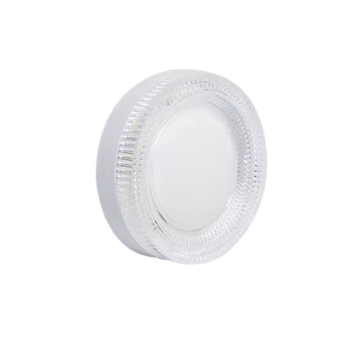 Luz De Techo LED Moderna Con Cristal Circular 18W 24W 36W 48W Para Sala De Estar Dormitorio Cocina Iluminación Interior AC85-265V - 1