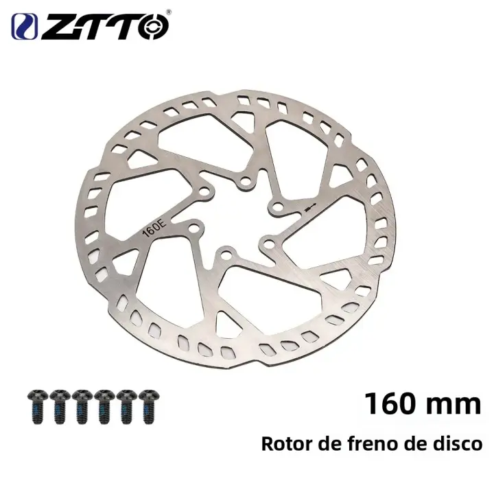 ZTTO Disco De Freno Para Bicicleta De Montaña E-bike MTB Acero Inoxidable 2.3mm Grueso 160mm 180mm 203mm 220mm 6 Bolts Montaje En Eje Piezas De Bicicleta - 1