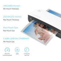 Máquina De Laminado De Escritorio SL289 Tamaño A4 Sistema De 2 Rodillos Calentamiento Y Enfrío Laminación De 9 Pulgadas Compatible Con A4/A5/A6 - details 3