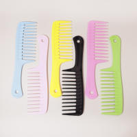 Peine Desenredante Profesional Para Cabello Y Pelucas Con Mango Especial Para Pelucas Reales Uso En Peluquería Y Viajes - details 0