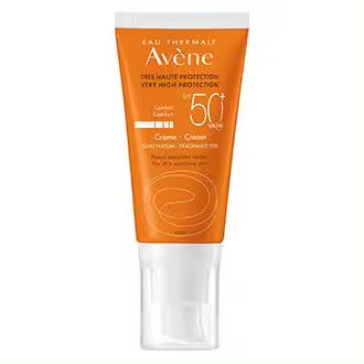 Avène Solar Crema Spf 50+ Sin Perfume, 50 Ml - 1