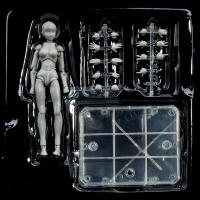 Figura De Acción Coleccionable PVC Gris Body Kun / Body Chan Alta Calidad Con Poses Juguetes Para Adultos Recomendado Para 14+ - details 5