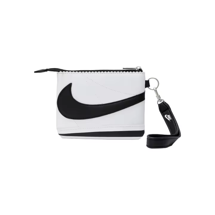 Cartera Nike Icon Cortez Wristlet Para Unisex En Color Blc Neg - 1