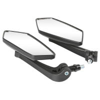 Espejo Retrovisor Para Manillar De Motocicleta Espejo De Barra Para Cafe Racer Scooter Motocross 8/10mm Reflector Trasero - details 9