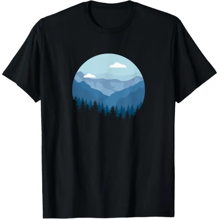 Camiseta de Manga Corta, 100% Algodón, Ropa Unisex para Hombres y Mujeres en 5 Tallas, Camiseta Negra, Cuello redondo con estampado. - 1