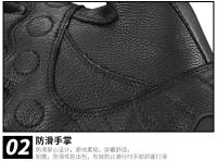 Guantes De Motocicleta Para Hombre Cuero Genuino Táctil Motocross Guantes De Carreras Negros Adecuados Para Todas Las Estaciones - details 39