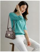 Bolsos de mujer, bolsos de mano 2024, Bolsos De Mujer, bolsos retro de moda europea y americana, bolsos de mensajero de un solo hombre multicapa de gran capacidad - details 7