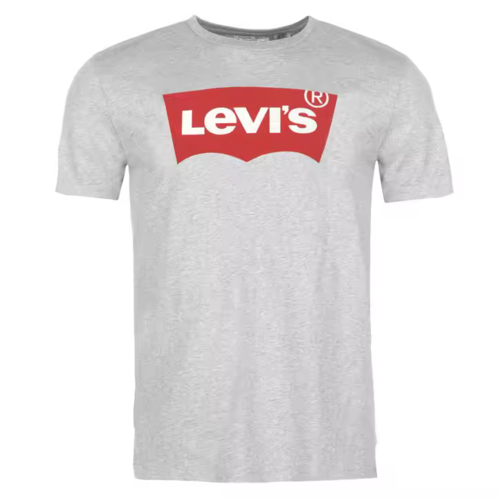 Camiseta Gris Levis Estándar Housemark Grey Clásica y Cómoda - 1