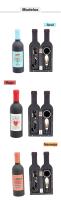 Pack de 3 a 18 unidades se Set de accesorios de vino con frases, Accesorios de vino para regalar, Modelos surtidos, Decorados con frase, Detalles para invitados de boda, Recuerdos de bautizo para invitados, Regalos originales, Regalantes.com - details 1