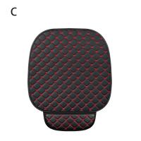 Cubierta De Asiento De Coche De Cuero PU Universal Anti-Rasguños Resistentes Al Desgaste Suaves Para Todas Las Estaciones Cojín De Espalda Minimalista Protector Contra Golpes - details 20