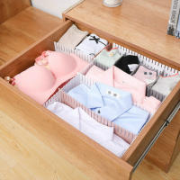 Organizador De Cajones Plegable Para Ropa Interior Con 30 Cajas Divisores Ecológico Para Almacenamiento De Calcetines Cinturones Y Delantales - details 1