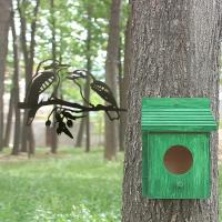 Decorativo De Hierro Metálico En Silueta De Pájaro Para Insertar En Árbol O Ramas Creativo Para Jardín Y Patio Perfecto Para El Hogar - details 2