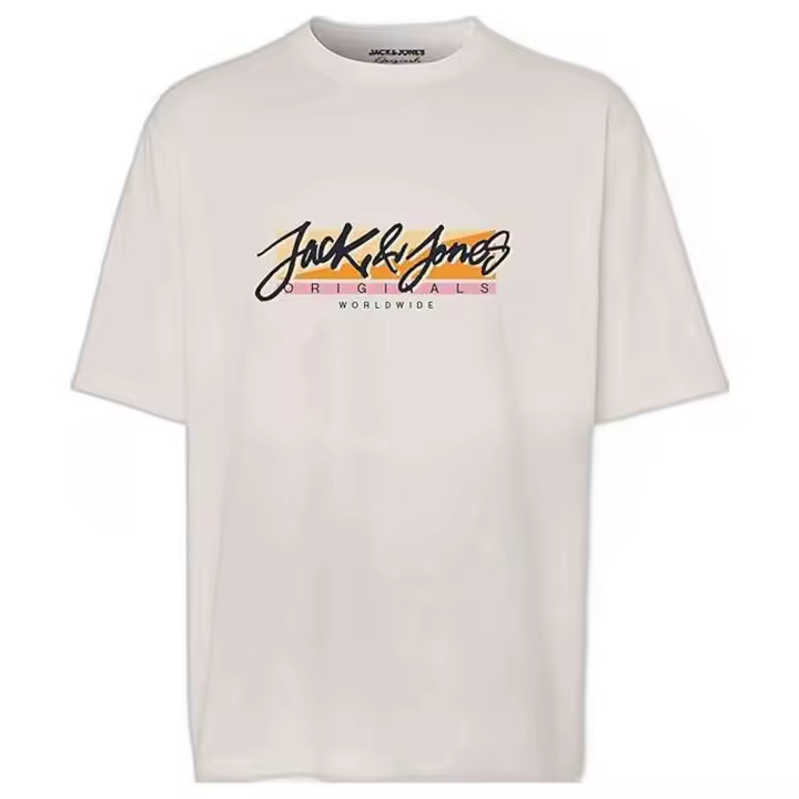 Camiseta de Manga Corta Jack&Jones  para hombre en color beige - 1