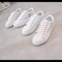 Zapatos De Mujer 2023 Corrida Primavera Otoño Moda Blanca Transpirable Bordado De Flores Suela Larga Casual Zapatillas Zapatos De Mujer - details 7