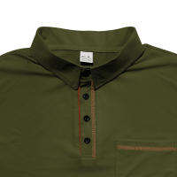 Camisa Polo Para Hombre Verano 2024 Talla Grande Cuello Redondo Botones Secado Rápido Estilo Casual Colores Sólidos Poliéster - details 29