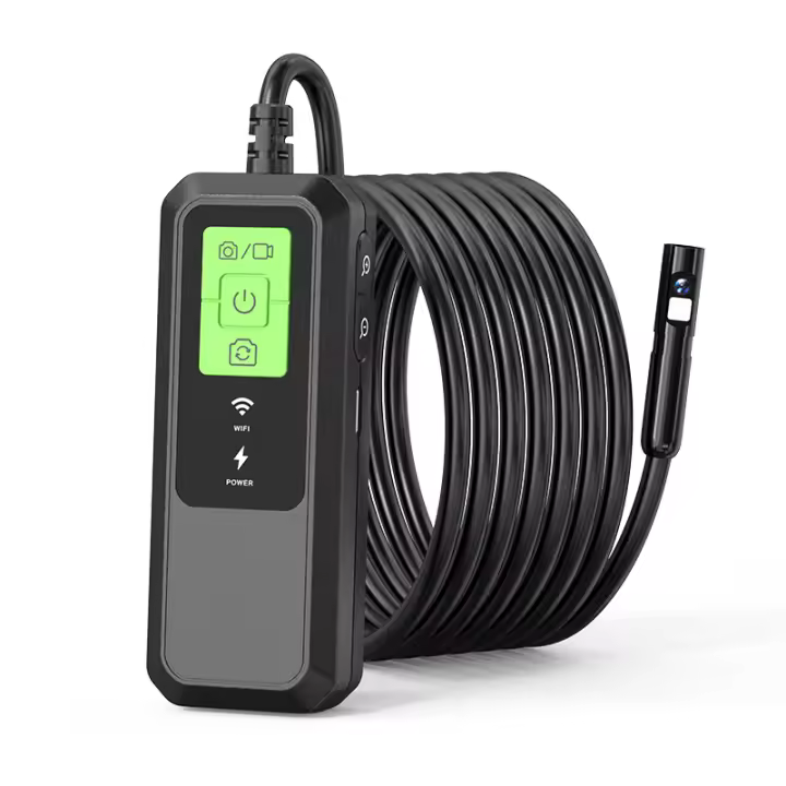 Cámara Endoscópica WiFi KERUI 2K Dual Lens Impermeable 8mm Mini Cámara Para Android iOS Borescope Inspección De Vehículos Y Tuberías - 1