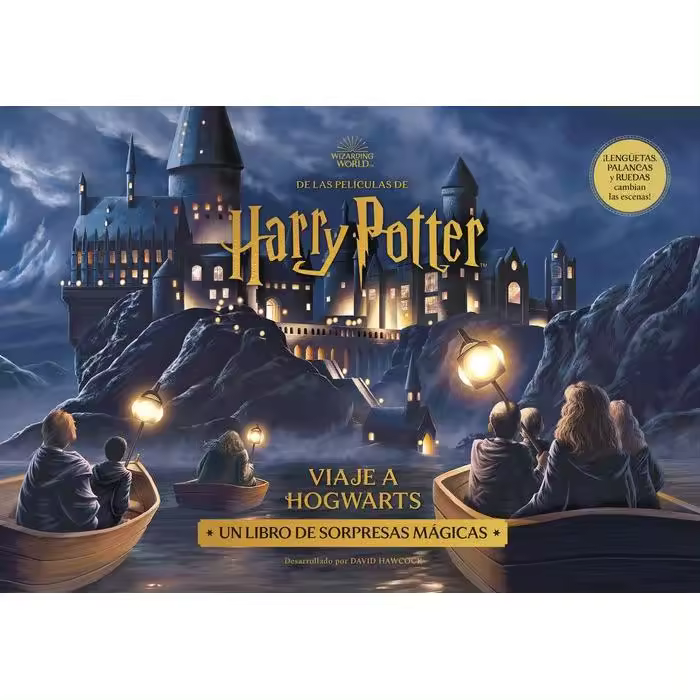 LIBRO POP UP CON COSAS MAGICAS HARRY POTTER VIAJE A HOGWARTS - 1