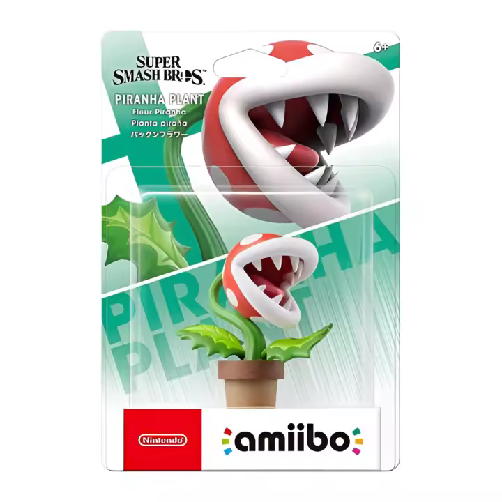 Amiibo Planta Piraña - Nintendo - Nuevo Precintado - 1