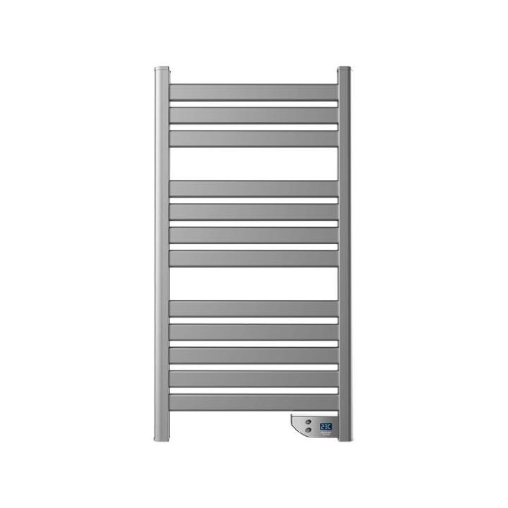 Cecotec Radiador Toallero Eléctrico Bajo Consumo Ready Warm 9050 Twin Towel INOX. Seca Toallas de 500 W, IP24 2 Modos