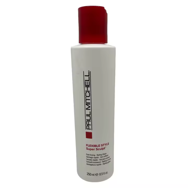 Paul Mitchell Flexible Style Súper Scuplt - Gel para Peinar - Crema de Peinado de Secado Rápido - Añade Cuerpo y Maximiza el Brillo - Sin Parabenos - Vegano - Control Flexible y Duradero - Secado Rápido - 1