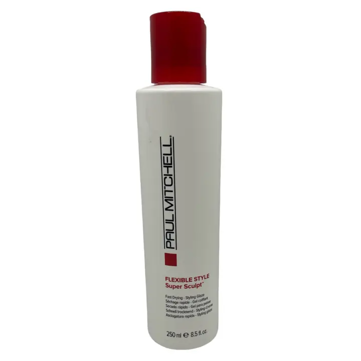 Paul Mitchell Flexible Style Súper Scuplt - Gel para Peinar - Crema de Peinado de Secado Rápido - Añade Cuerpo y Maximiza el Brillo - Sin Parabenos - Vegano - Control Flexible y Duradero - Secado Rápido - 1