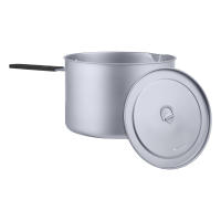 Tomshoo Olla De Titanio Portátil De 2L Con Tapa Y Mango Colapsable Para Camping Cocina Al Aire Libre Y Viajes Deporte De Montaña - details 2