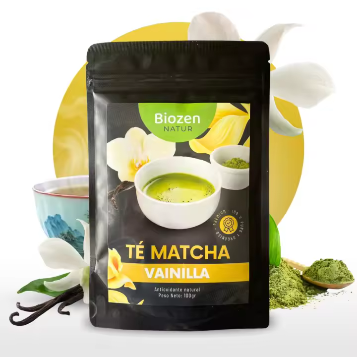 Té Matcha Premium Vainilla 100 gramos. - 1