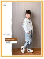 Zapatos Para Niños Y Niñas Transpirables De Cuero PU Tenis Planos Para Bebés En Colores Rosa/Negro/Ceniza Tallas 21-36 - details 1
